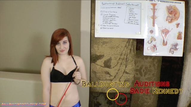 Ballbusting Auditions - Sadie Kennedy